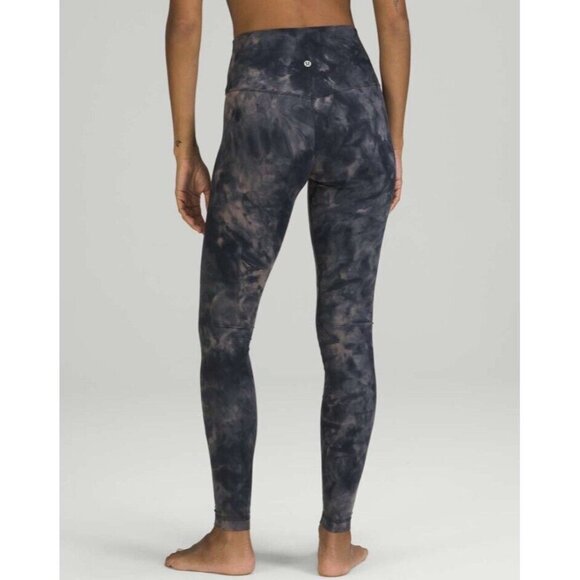 NWT lululemon Align Pant Size 20 Diamond Dye Lunar Rock True Navy Nulu 28" RARE! - Picture 3 of 6